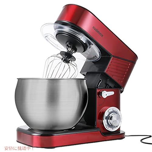 Cusimax カシマックス　電動スタンドミキサー Cusimax Red Stand Mixer With 5-Quart Stainless Steel Bowl-Cusimax