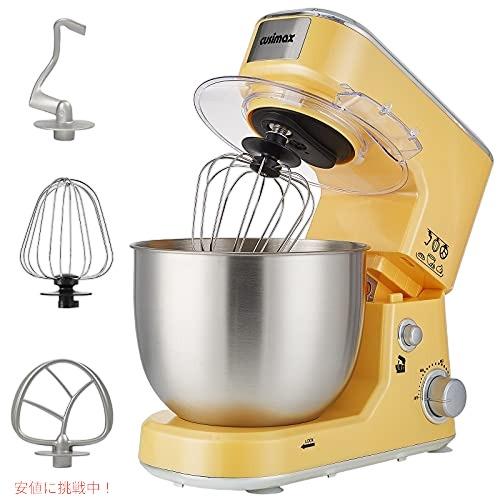 スタンドミキサー 本体 ミントグリーン cusimax 並行輸入品】CUSIMAX スタンドミキサー 5QT イエロー : American