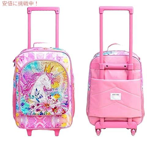 並行輸入品】WZLVO 女の子用子供用旅行鞄、かわいいユニコーン