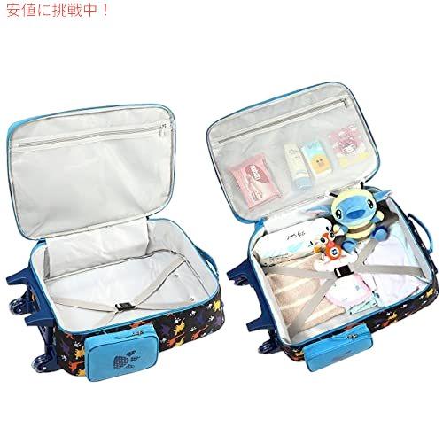 並行輸入品】VASCHY 子供用ローリングトラベルキャリーオンスーツ