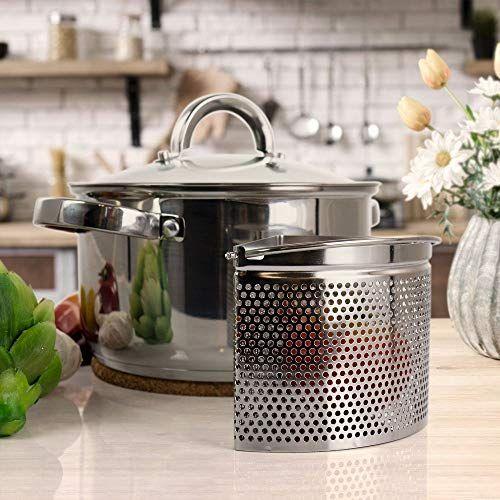 【並行輸入品】Oster Dutch Oven ステンレススチール 4 QT 蓋と 3 つのセクション仕切り付き_3