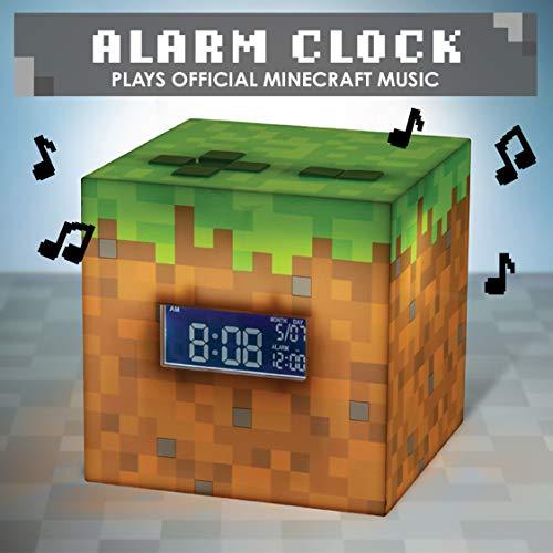並行輸入品】Paladone Minecraft 目覚まし時計 公式ゲーム音楽付き