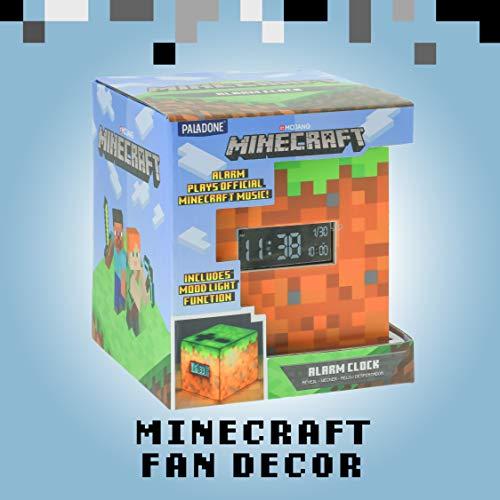 並行輸入品】Paladone Minecraft 目覚まし時計 公式ゲーム音楽付き