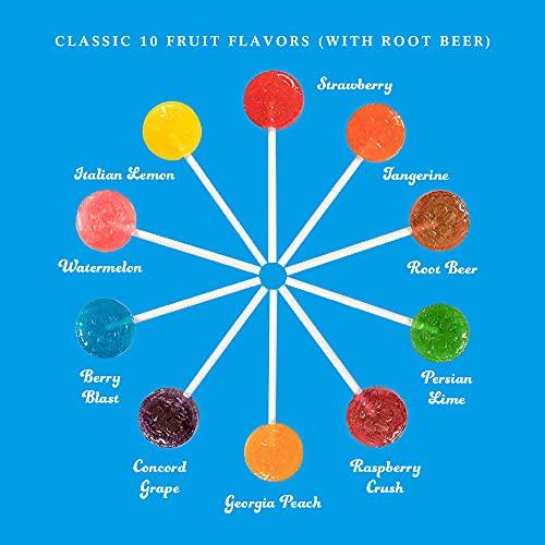 並行輸入品】Candy Creek - クラシック 10 フレーバー ロリポップ