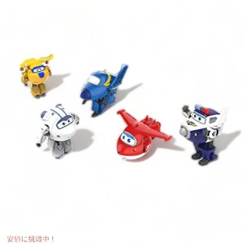 並行輸入品】Super Wings 5インチ 変身するジェローム飛行機のおもちゃ
