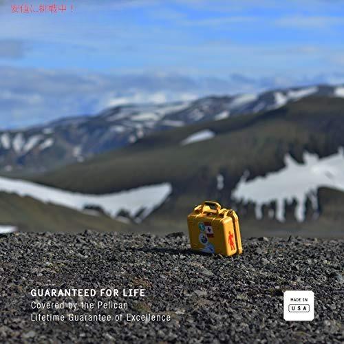 並行輸入品】Pelican 1120 ケース フォーム付き (イエロー) Case With