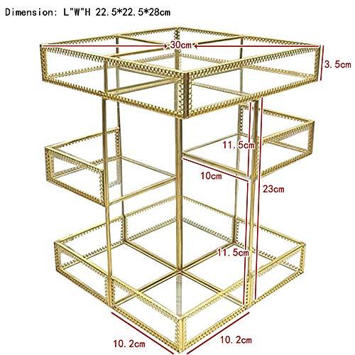 並行輸入品】ハースー 360 度回転メイクアップ オーガナイザー