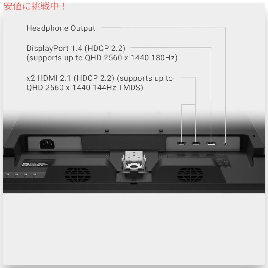 並行輸入品】デル Dell G2725D 27インチ ゲーミングモニター QHD