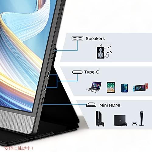 並行輸入品】KOORUI ポータブル モニター 15.6 インチ 1080P FHD