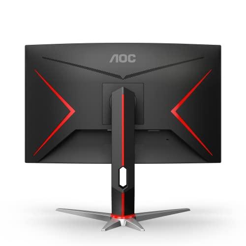 並行輸入品】AOC C27G2Z 27インチ曲面フレームレス超高速ゲーミング