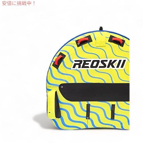 【並行輸入品】REOSKII レオスキー マリンスポーツ 牽引チューブボート イエローけん引ボートの画像