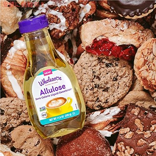 並行輸入品】4個セット アルロースシロップ 326g Wholesome Sweeteners
