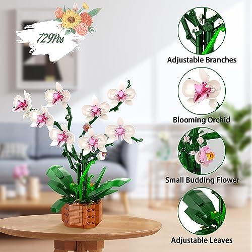 【並行輸入品】R Home 花ビルディングブロックセット(729ピース)の画像
