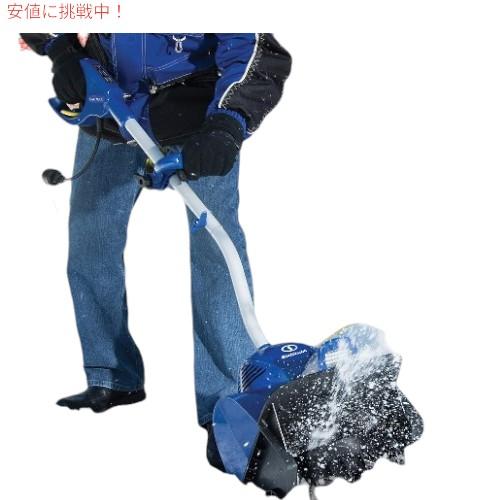 【並行輸入品】Snow Joe スノージョー 324E ヘッドライト付き電動スノーショベル、11 インチ、ブルー_2