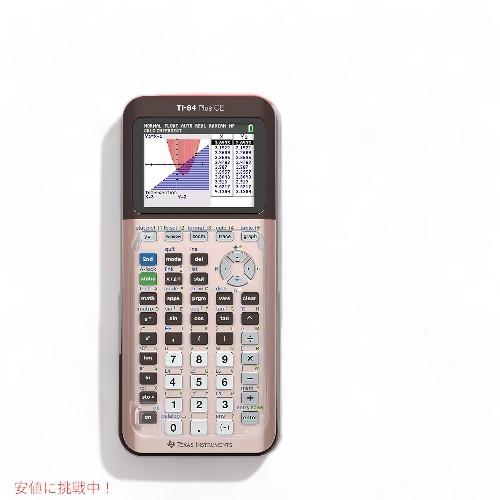 テキサス インスツルメンツ グラフ電卓 TI-84 プラス CE ローズ テキサス インスツルメンツ グラフ電卓 TI-84 プラス CE ローズ