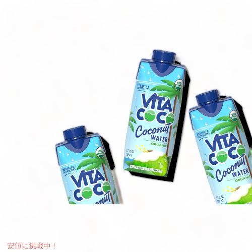 並行輸入品】6本セット Vita Coco Coconut Water 11.1oz / ビタココ