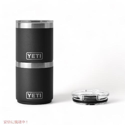 YETI タンブラー 10oz ローボール マグ 黒　2個セット YETI（イエティ） 【並行輸入品】YETI Rambler 10oz Stackable Lowball
