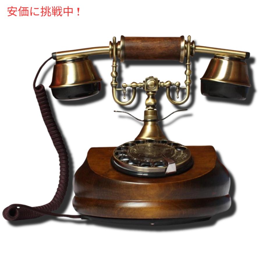 Opis 1921 Cable A レトロ アンティーク ビンテージ 木製固定電話 The 