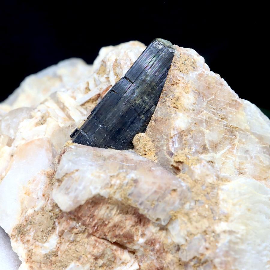 グリーン トルマリン 母岩 水晶 クォーツ 電気石 304,4g T307 鉱物