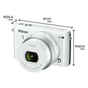 Nikon ミラーレス一眼 Nikon1 S2 ダブルズームキット ブラック （S2WZBK ）｜americanoutlets｜02