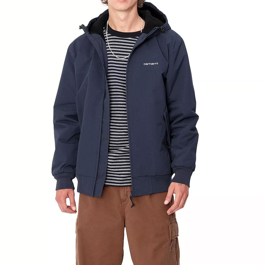 Carhartt WIP カーハート フーデッド セイル ジャケット ブルー Carhartt WIP カーハート フーデッド セイル ジャケット ブルー