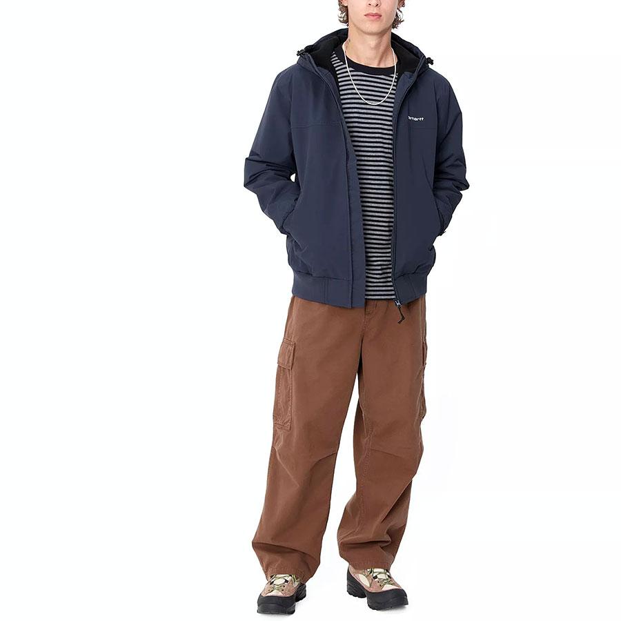 Carhartt WIP カーハート フーデッド セイル ジャケット ブルー Carhartt WIP カーハート フーデッド セイル ジャケット ブルー
