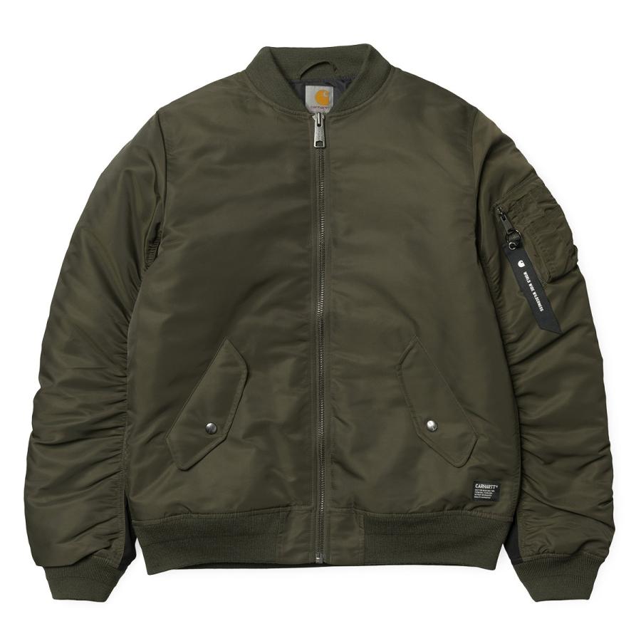 カーハート アシュトン ボンバージャケット サイプレス ブラック ボマージャケット Carhartt Ashton Bomber Jacket Cypress Black 送料無料 I American Rush Store 通販 Yahoo ショッピング