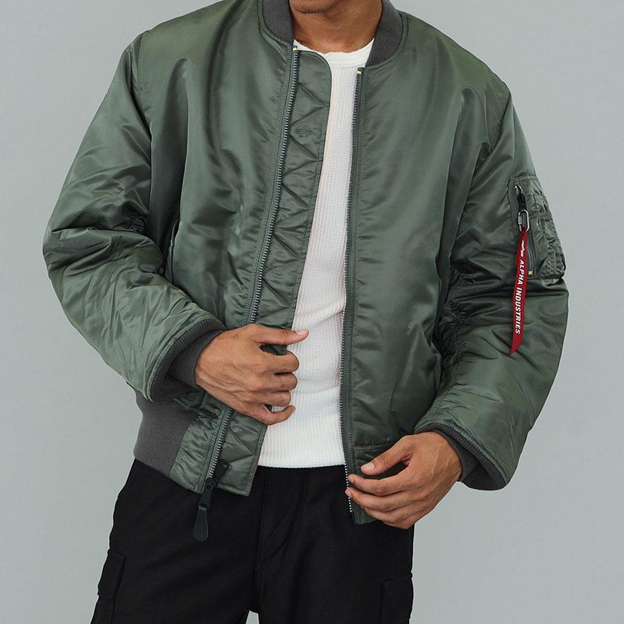 アルファインダストリーズ　ジャケット フライトジャケット グレー MA-1 ALPHA MA-1 FLIGHT JACKET ｜アルファ インダストリーズ