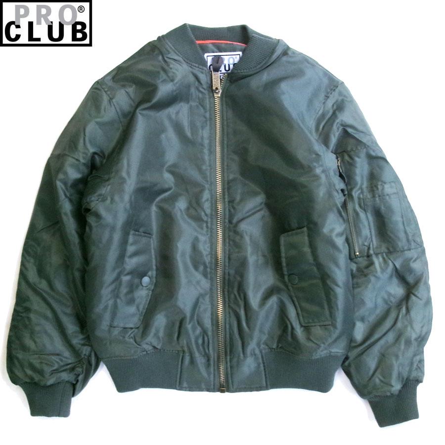 PRO CLUB（プロクラブ） PROCLUB P-129 MA-1 FLIGHT JACKET OLIVE
