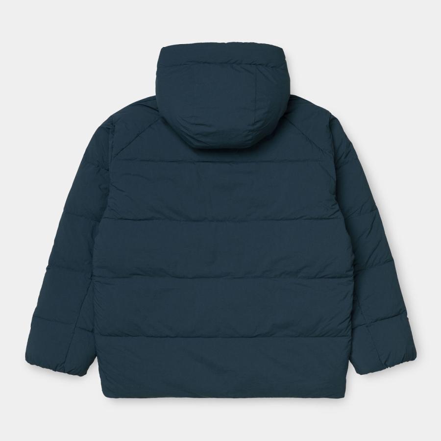 カーハート メンズ アウター 中綿ジャケット ネイビー マウンテン 