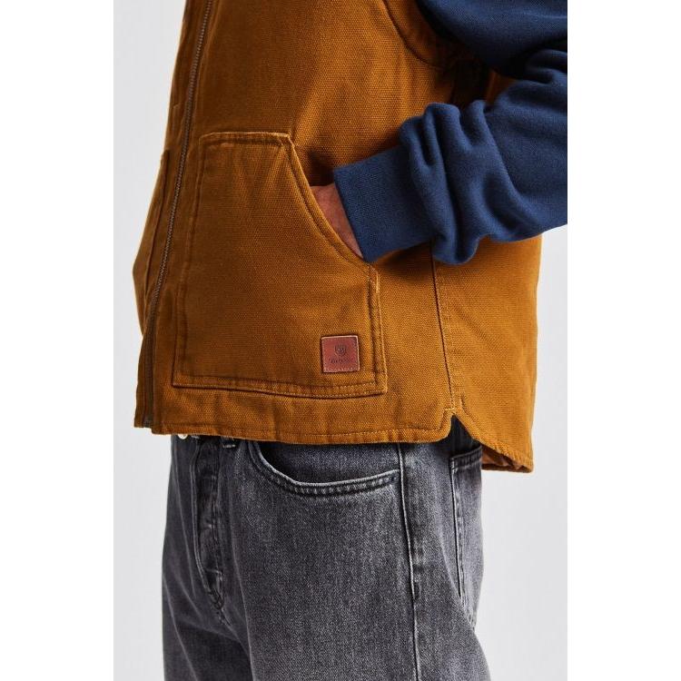 BRIXTON（ブリクストン） ジャケット ブラウン ネイビー メンズ