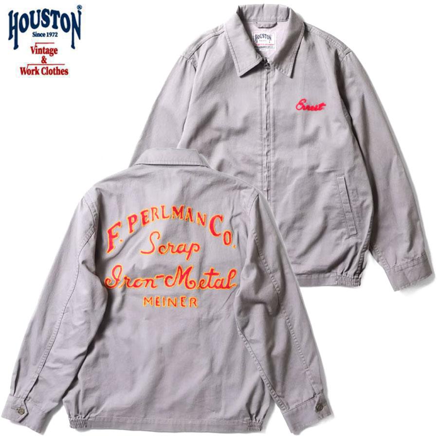 HOUSTON（ヒューストン） HOUSTON 51578 HARRINGTON JACKET GRAY MENS 