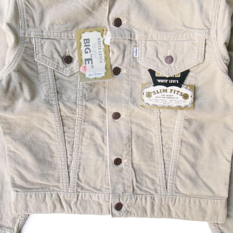 Levi's DEAD STOCK LEVI'S CORDUROY JACKET 1962 MODEL BEIGE Levi's DEAD STOCK LEVI'S CORDUROY JACKET 1962 MODEL BEIGE