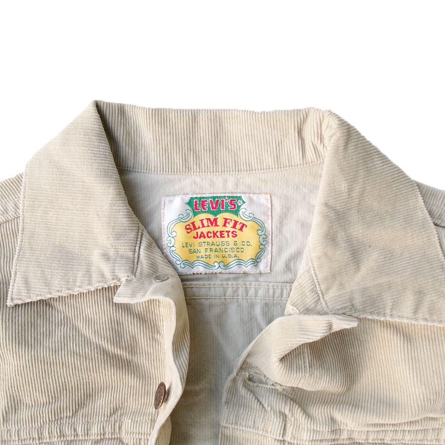 Levi's DEAD STOCK LEVI'S CORDUROY JACKET 1962 MODEL BEIGE Levi's DEAD STOCK LEVI'S CORDUROY JACKET 1962 MODEL BEIGE