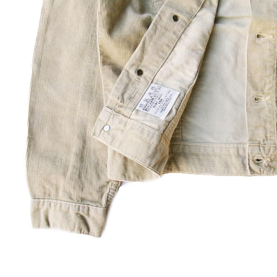 Levi's DEAD STOCK LEVI'S CORDUROY JACKET 1962 MODEL BEIGE Levi's DEAD STOCK LEVI'S CORDUROY JACKET 1962 MODEL BEIGE