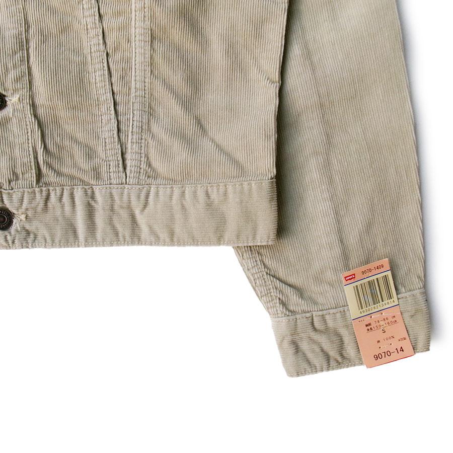 Levi's DEAD STOCK LEVI'S CORDUROY JACKET 1962 MODEL BEIGE Levi's DEAD STOCK LEVI'S CORDUROY JACKET 1962 MODEL BEIGE