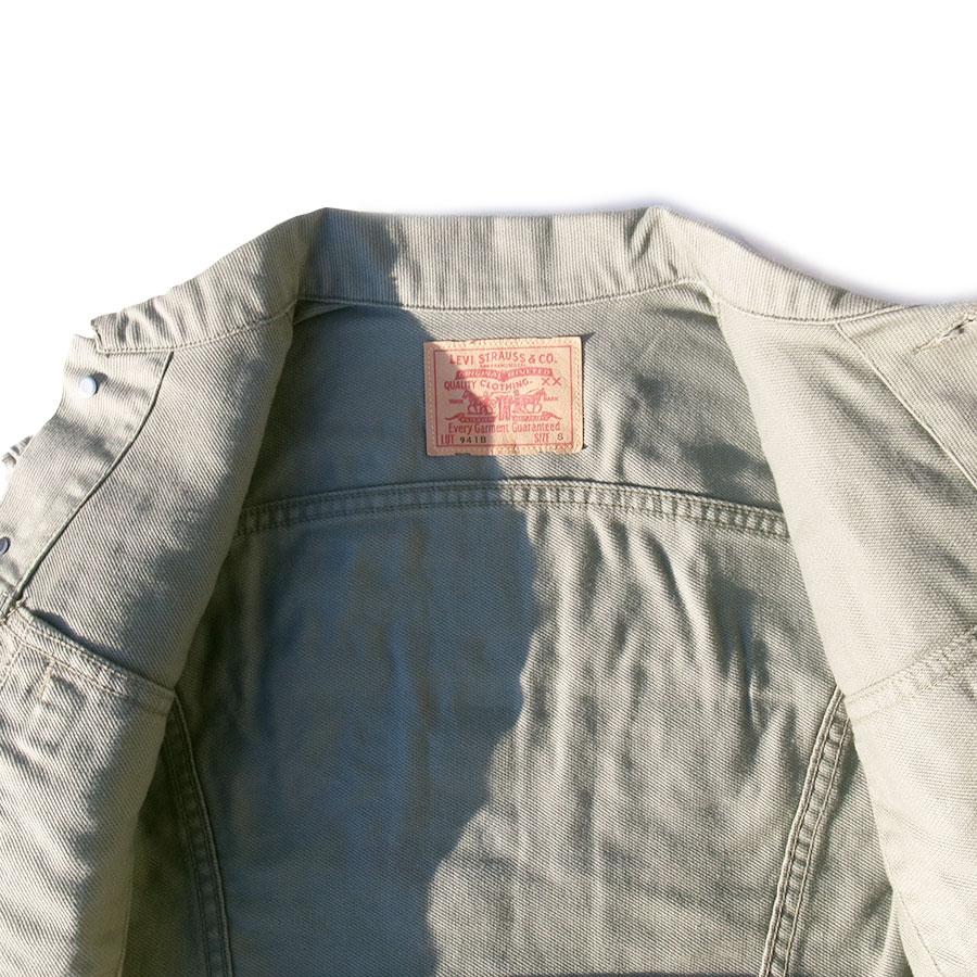 Levi's DEAD STOCK LEVI'S 941B PIQUE JACKET 1962 MODEL GREEN Levi's DEAD STOCK LEVI'S 941B PIQUE JACKET 1962 MODEL GREEN