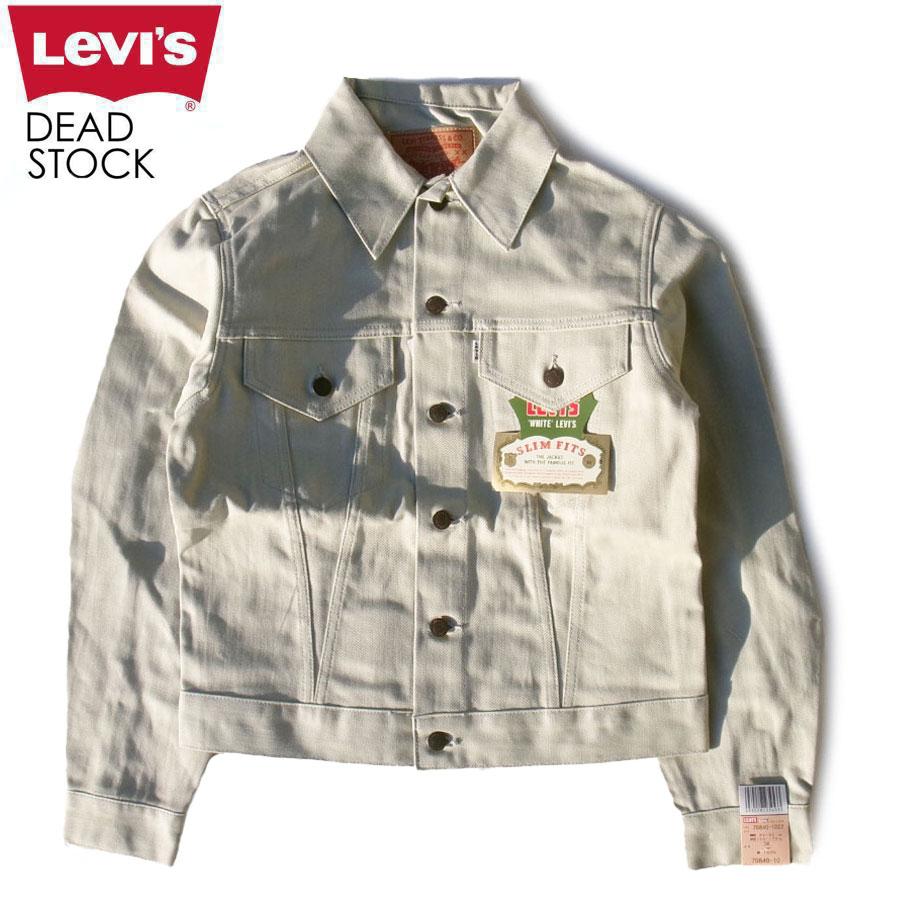Levi's DEAD STOCK LEVI'S TWILL JACKET BEIGE 1962 MODEL Levi's DEAD STOCK LEVI'S TWILL JACKET BEIGE 1962 MODEL