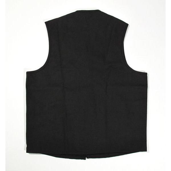 RED KAP / レッドキャップ CHEF DESIGNS VEST BLACK ワークベスト