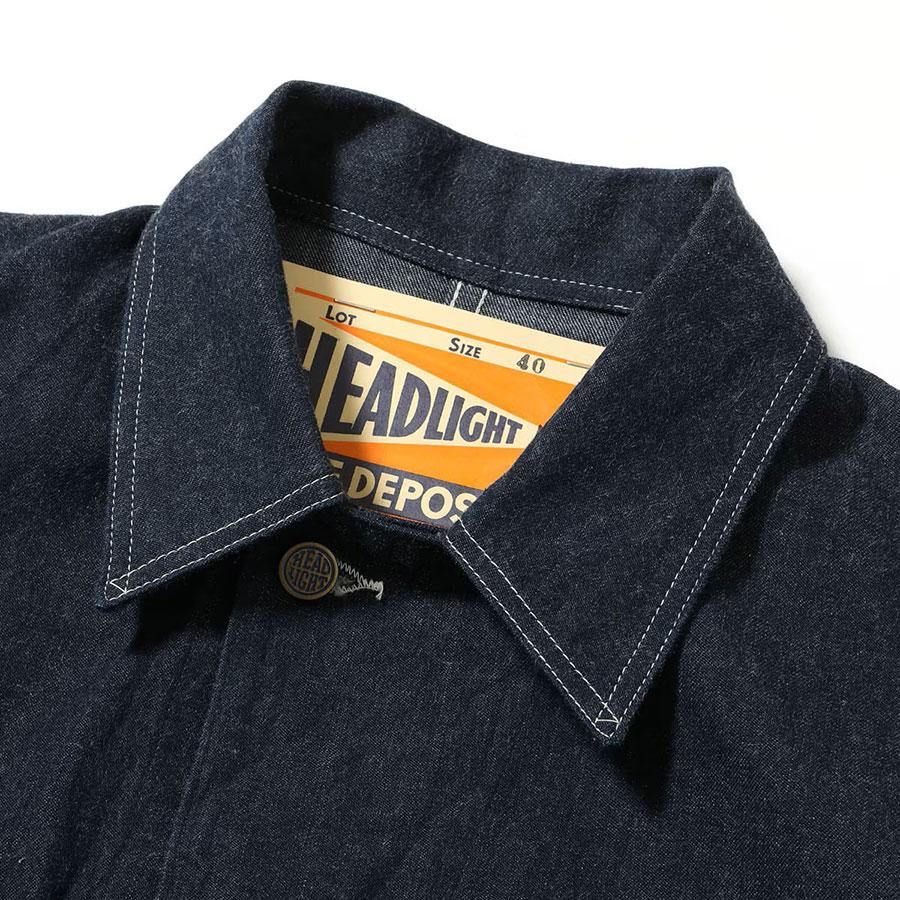 東洋エンタープライズ HEADLIGHT 11oz. BLUE DENIM WORK COAT 東洋エンタープライズ HEADLIGHT 11oz. BLUE DENIM WORK COAT