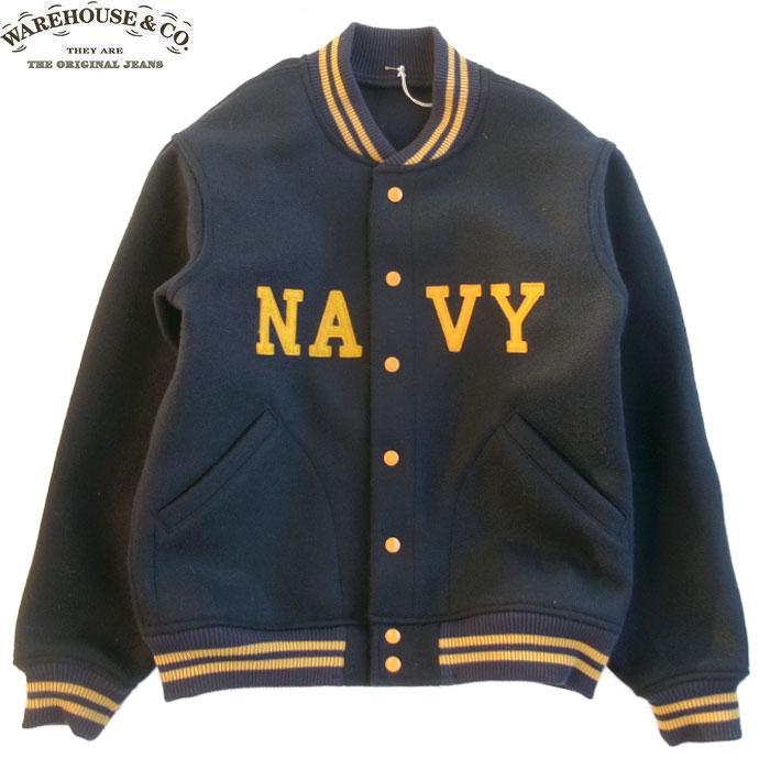 WAREHOUSE（ウエアハウス） ＆CO. 2240 1950s NAVY VARSITY JACKET