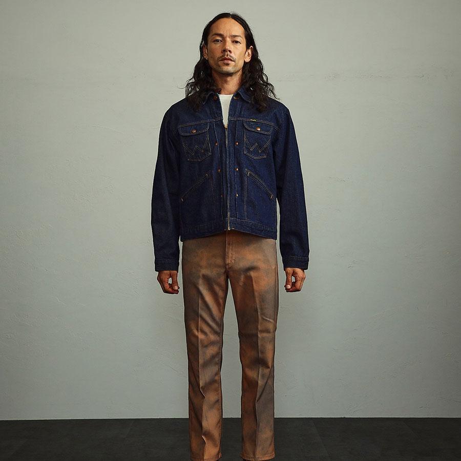Wrangler ラングラー デニムジャケット 24MJZ ジップアップ Wrangler ラングラー デニムジャケット 24MJZ ジップアップ