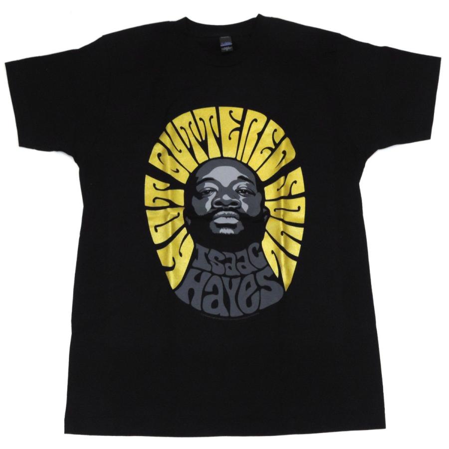 アイザック・ヘイズ 半袖 Tシャツ ブラック メンズ レディース バンドT 
