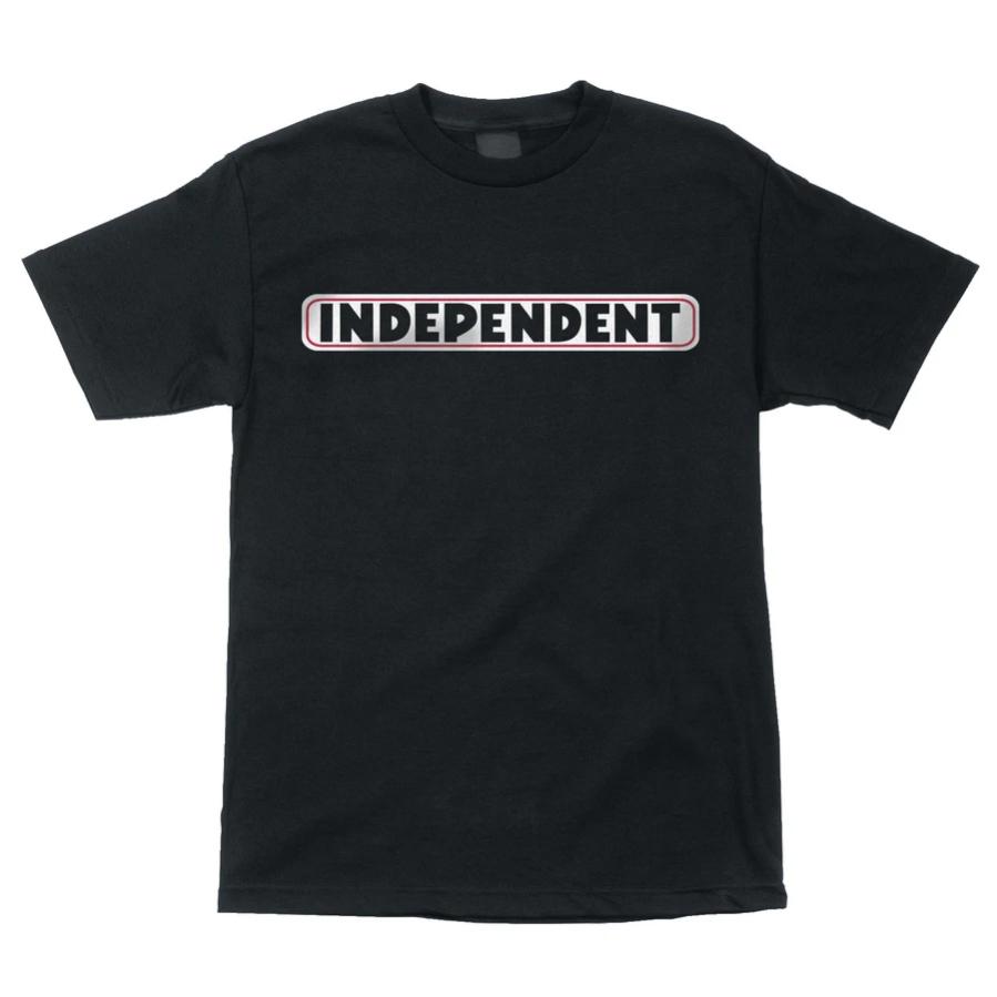 インディペンデント バー ロゴ 半袖 Tシャツ ブラック メンズ スケート