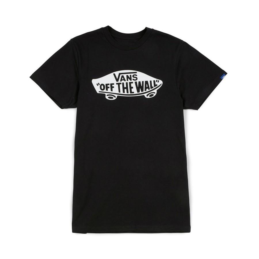 WANDS ブラック Tシャツ VANS バンズ オフ ザ ウォール ロゴ 半袖 Tシャツ ブラック