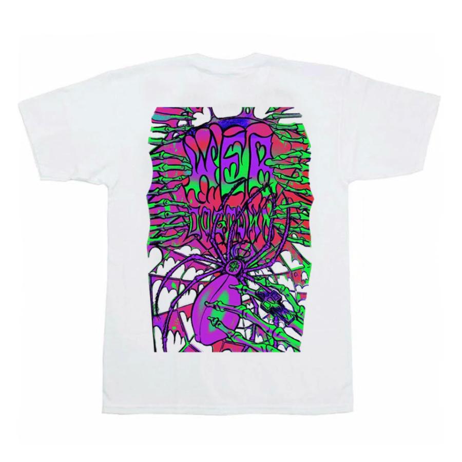 DOGTOWN ドッグタウン ウェブ 半袖 Tシャツ 白 ホワイト メンズ 
