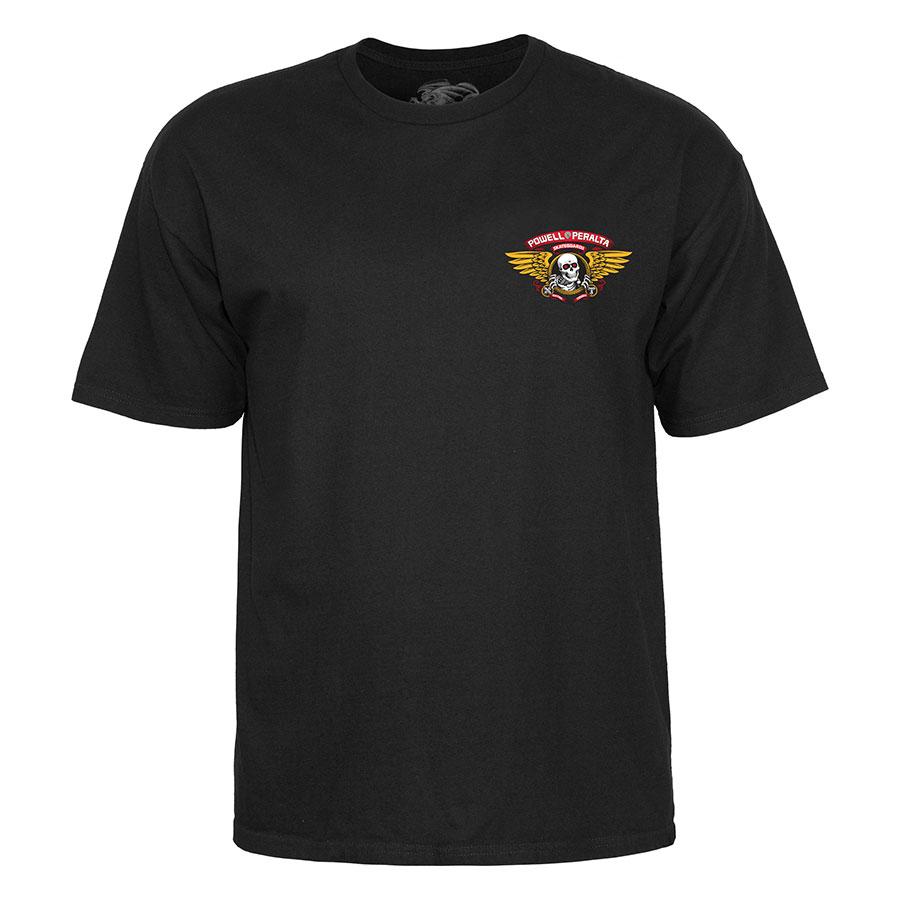 POWELL（パウエル） POWELL PERALTA WINGED RIPPER S/S T-SHIRT BLACK