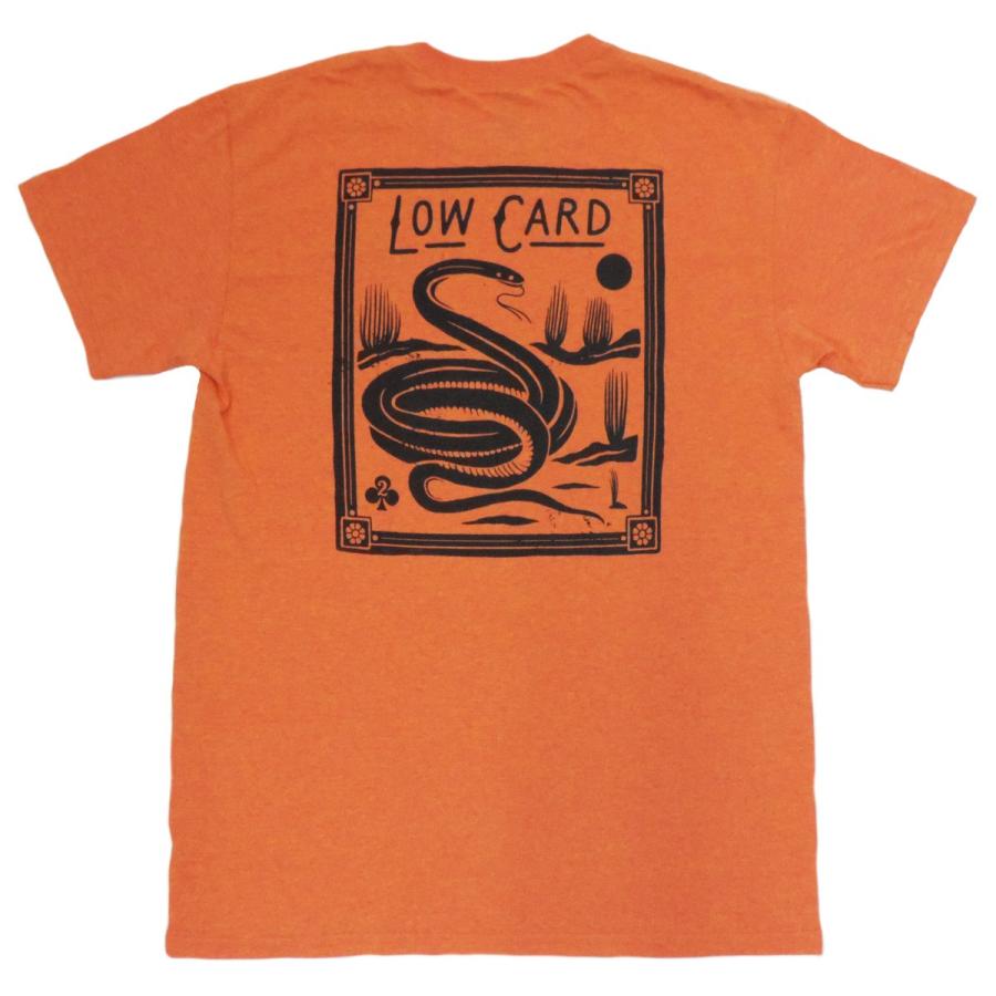 ローカード マガジン 半袖 Tシャツ オレンジ メンズ レディース