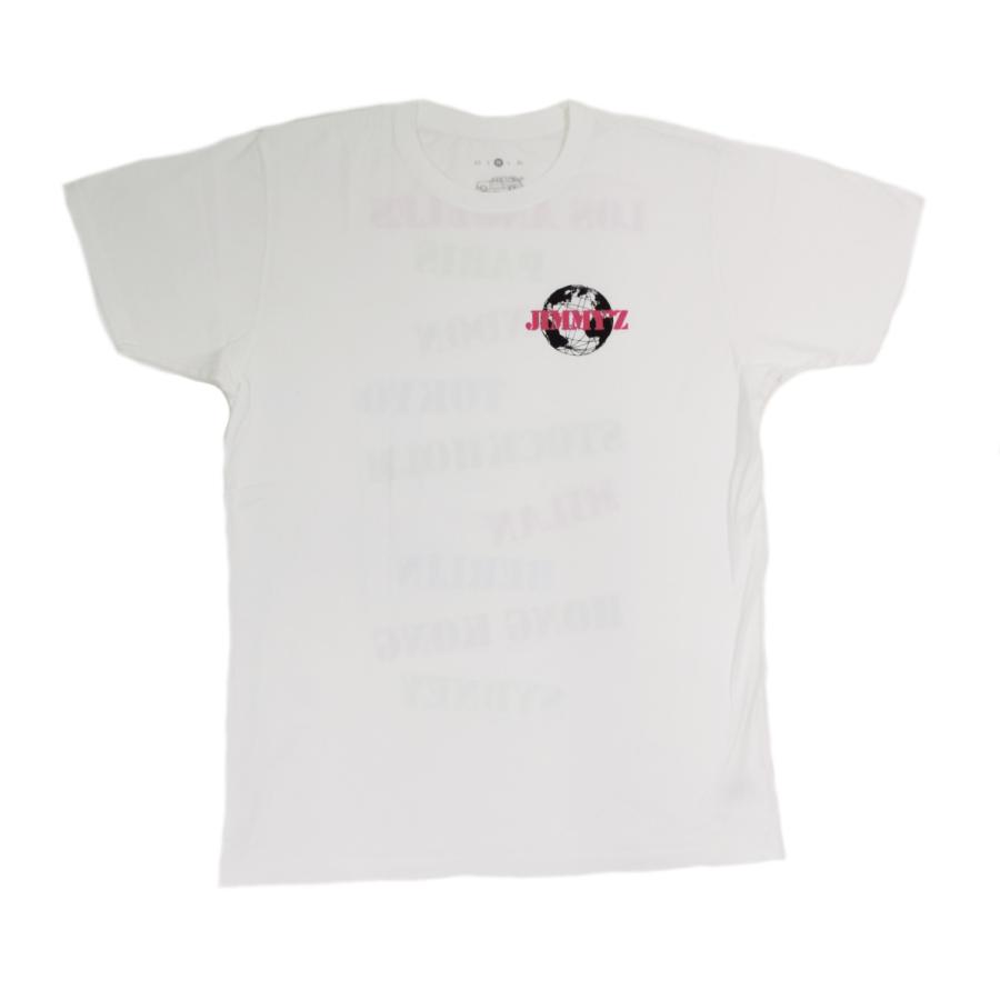 JIMMY'Z（ジミーズ） 半袖 ワールド Tシャツ ホワイト オールド メンズ