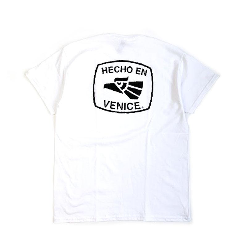ベニス ブレイクウォーター メンズ ロゴ 半袖 Tシャツ ホワイト 